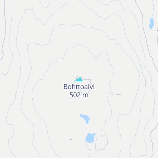 Map of Bohttoaivi