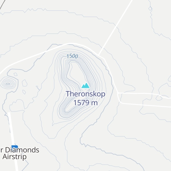 Map of Theronskop