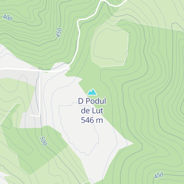 Map of D Podul de Lut