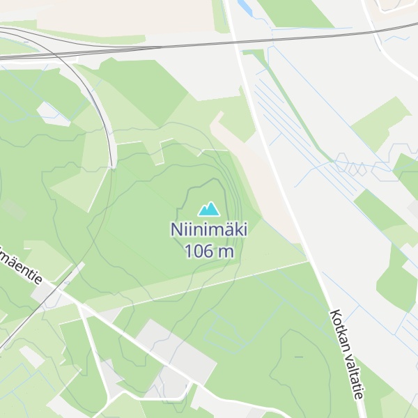Map of Niinimäki