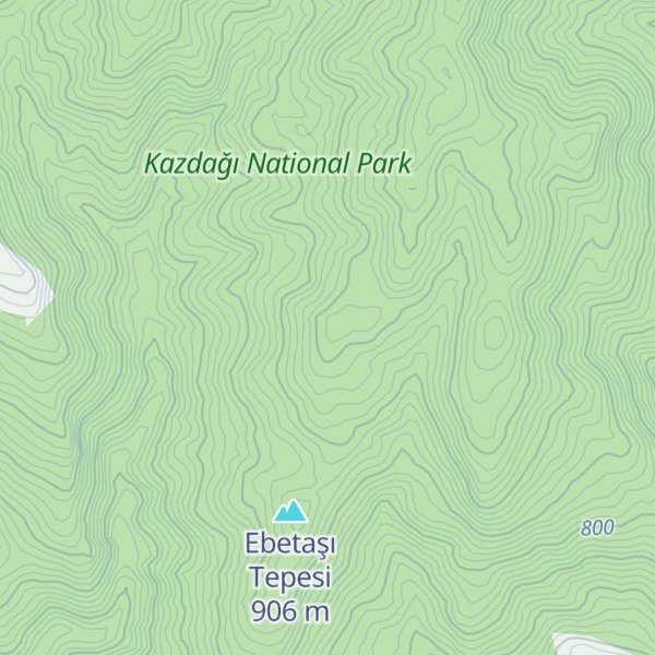 Map of Kadınalanı Tepesi