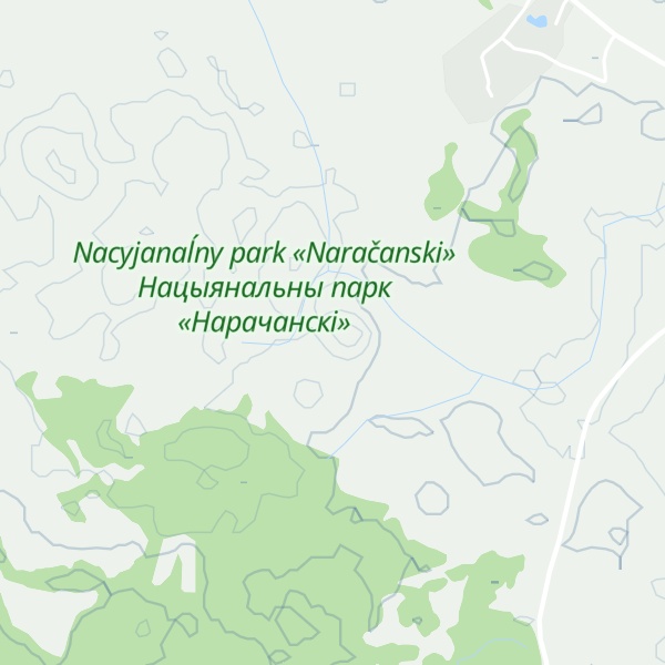 Map of Chornaya Gora