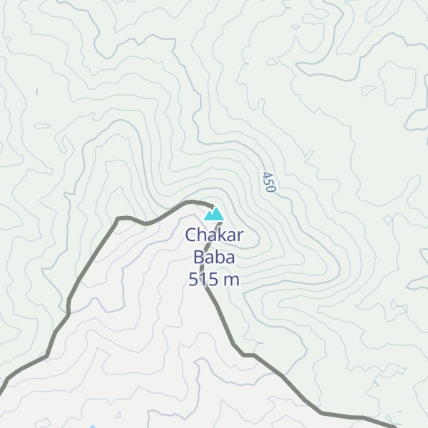 Map of Chakar Baba