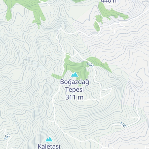 Map of Boğazdağ Tepesi
