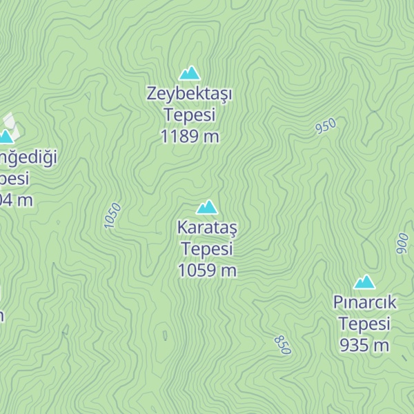 Map of Karataş Tepesi