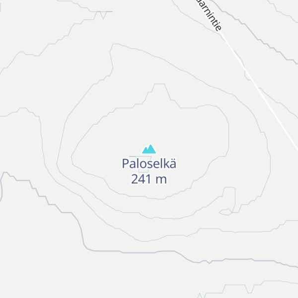 Map of Paloselkä