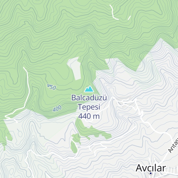 Map of Balcadüzü Tepesi