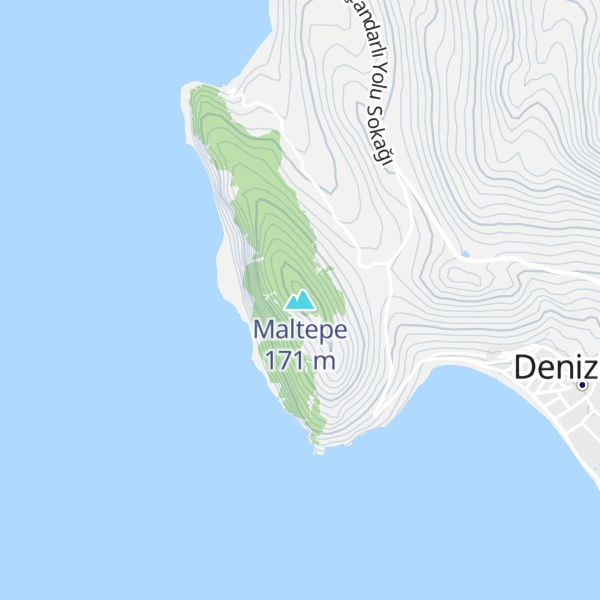 Map of Maltepe