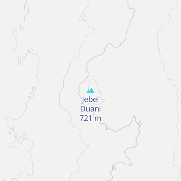 Map of Jebel Duani