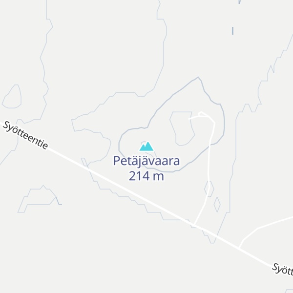 Map of Petäjävaara