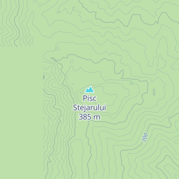 Map of Pisc Stejarului