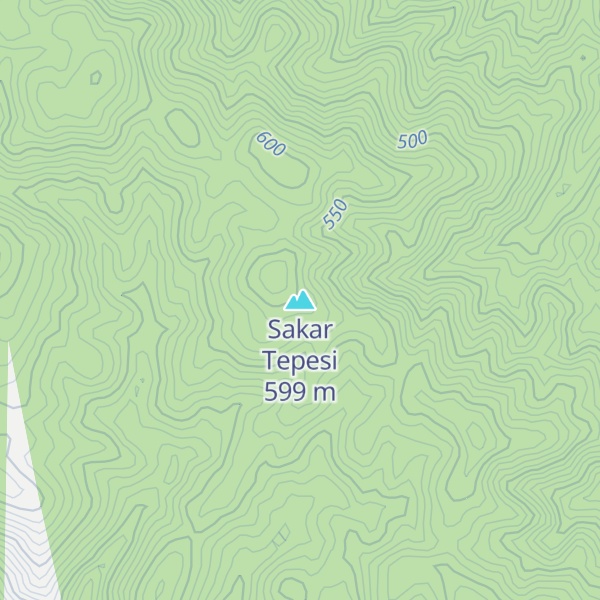 Map of Sakar Tepesi