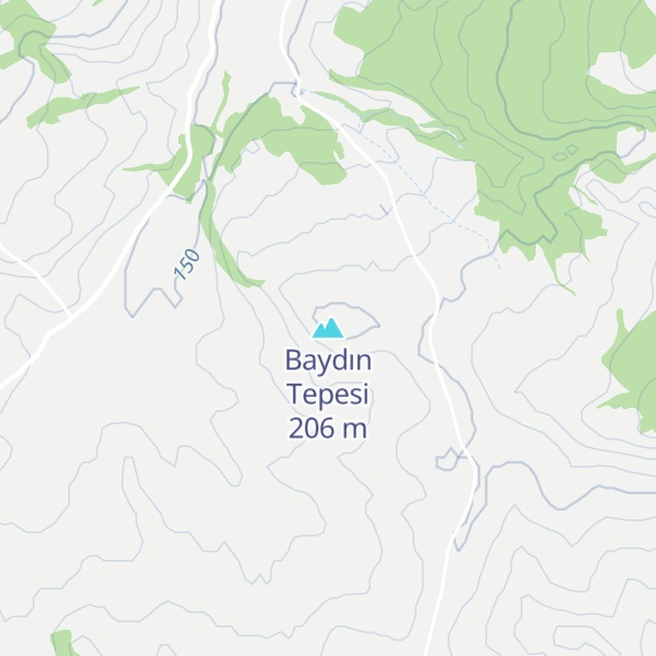 Map of Baydın Tepesi