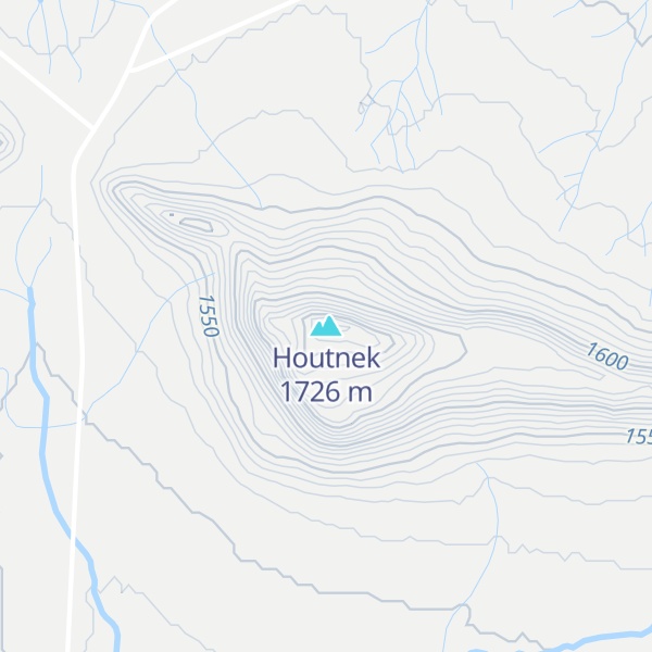 Map of Houtnek