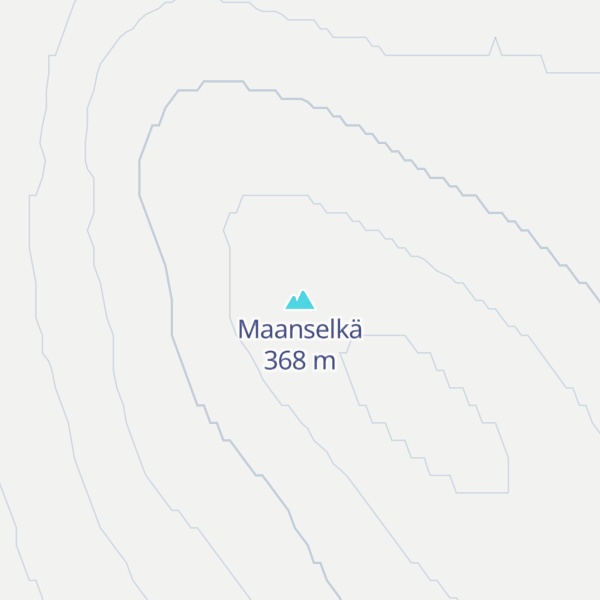 Map of Maanselkä