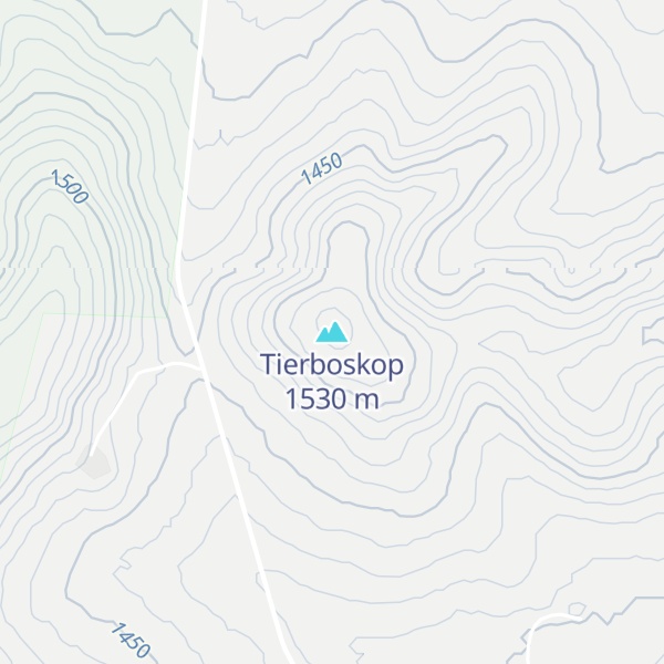 Map of Tierboskop