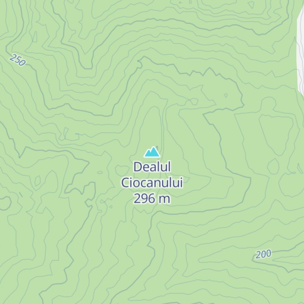 Map of Dealul Ciocanului