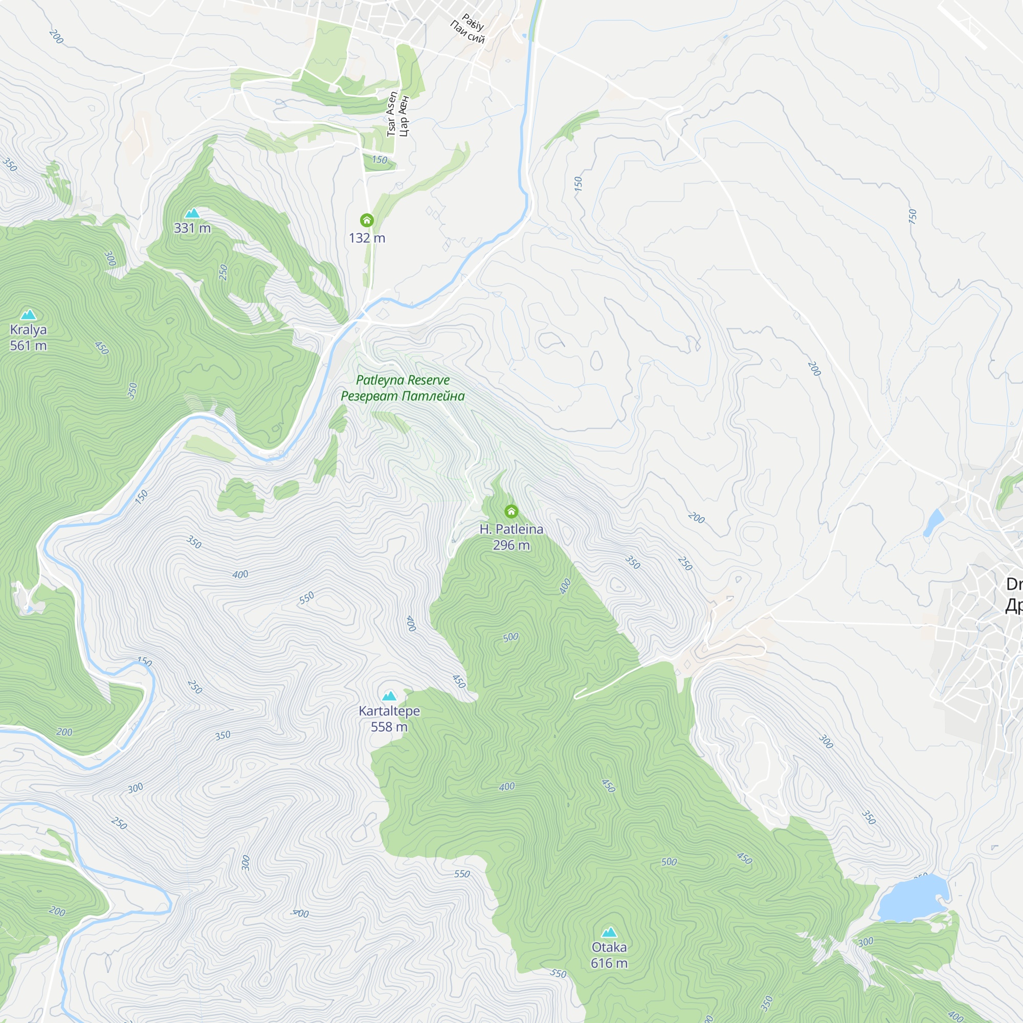 H. Patleina map