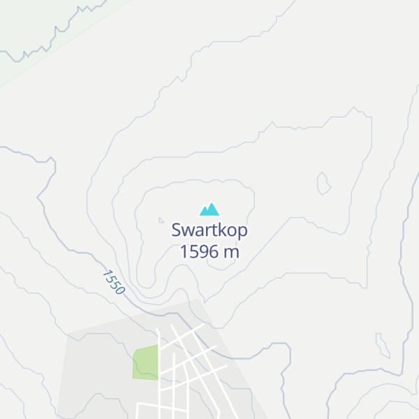 Map of Swartkop