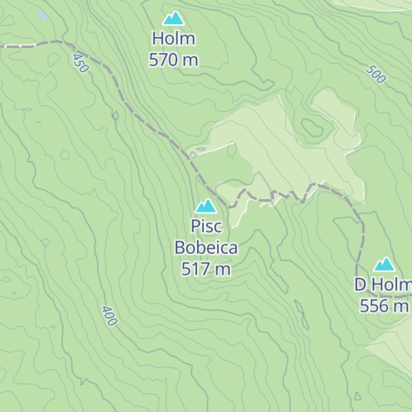 Map of Pisc Bobeica
