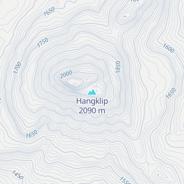 Map of Hangklip