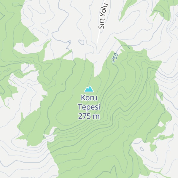 Map of Koru Tepesi