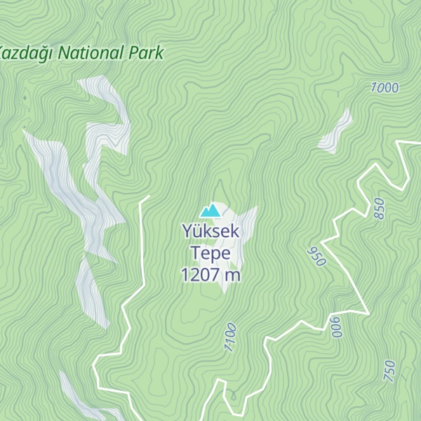 Map of Yüksek Tepe