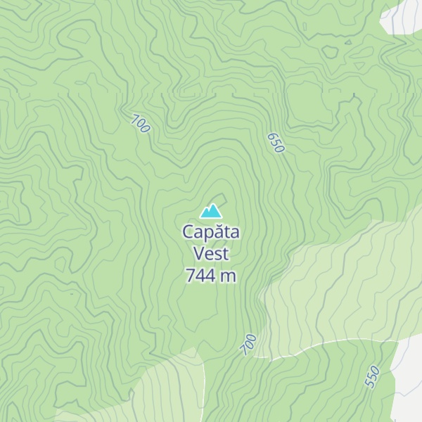 Map of Capăta Vest