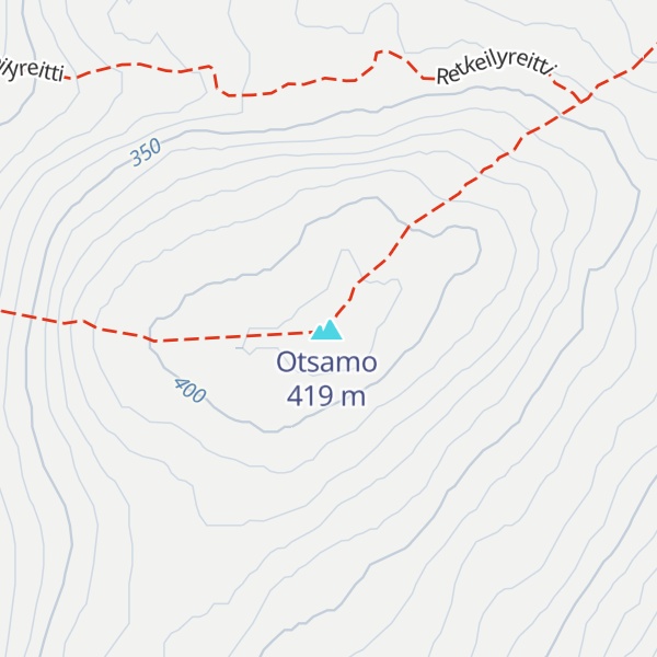 Map of Otsamo, päivätupa