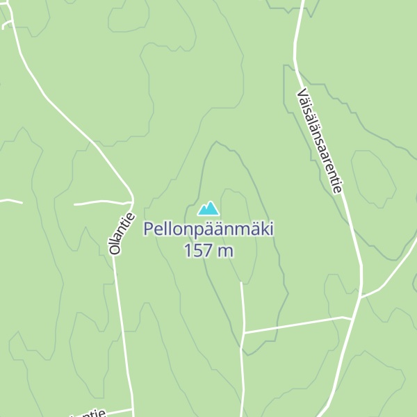 Map of Pellonpäänmäki