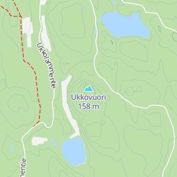 Map of Ukkovuori