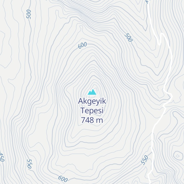Map of Akgeyik Tepesi