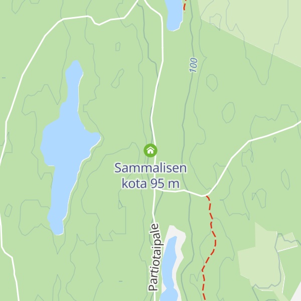 Map of Sammalisen kota