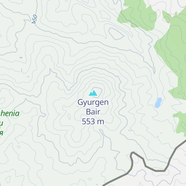 Map of Gyurgen Bair