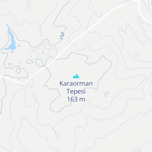 Map of Karaorman Tepesi