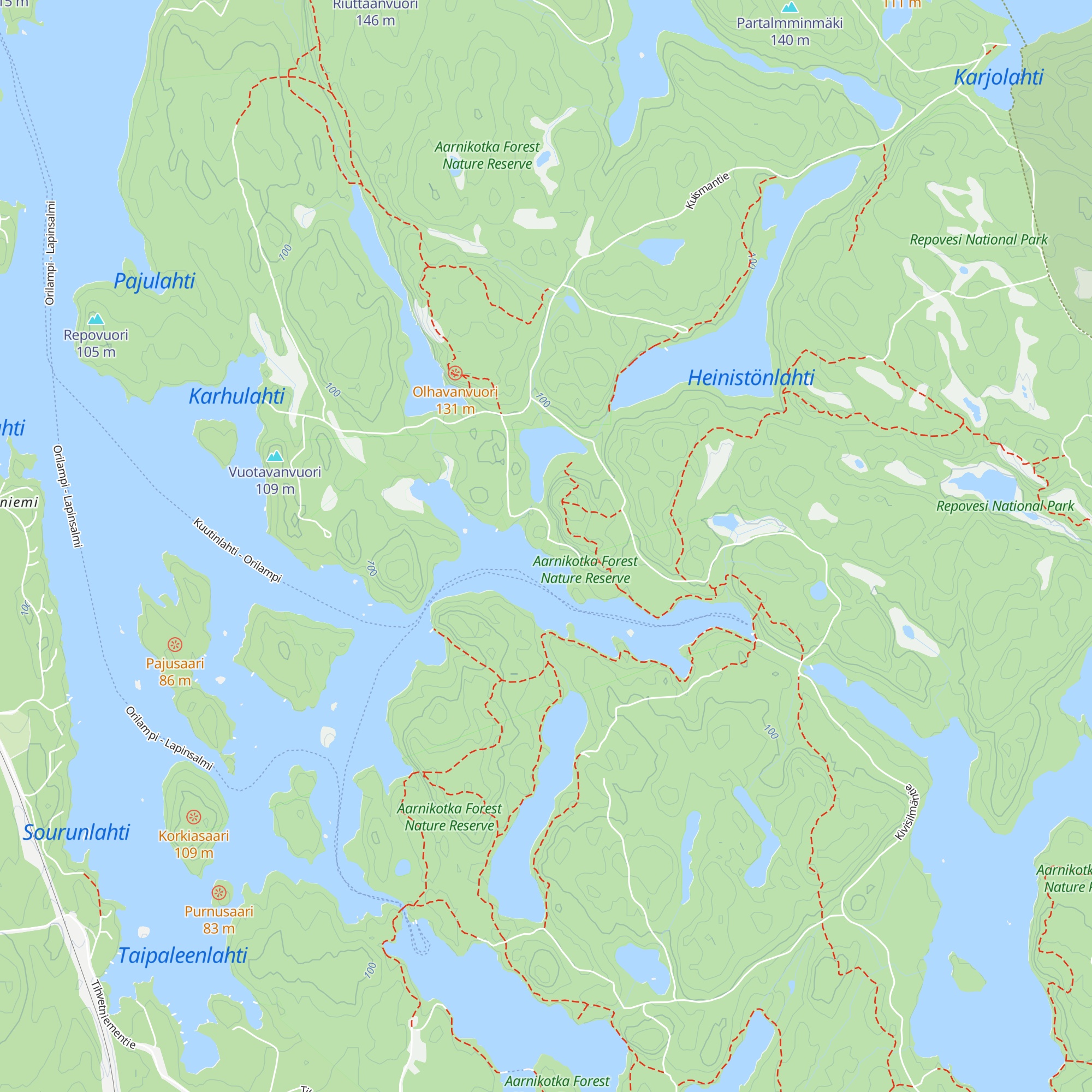 Kuutinkämppä map