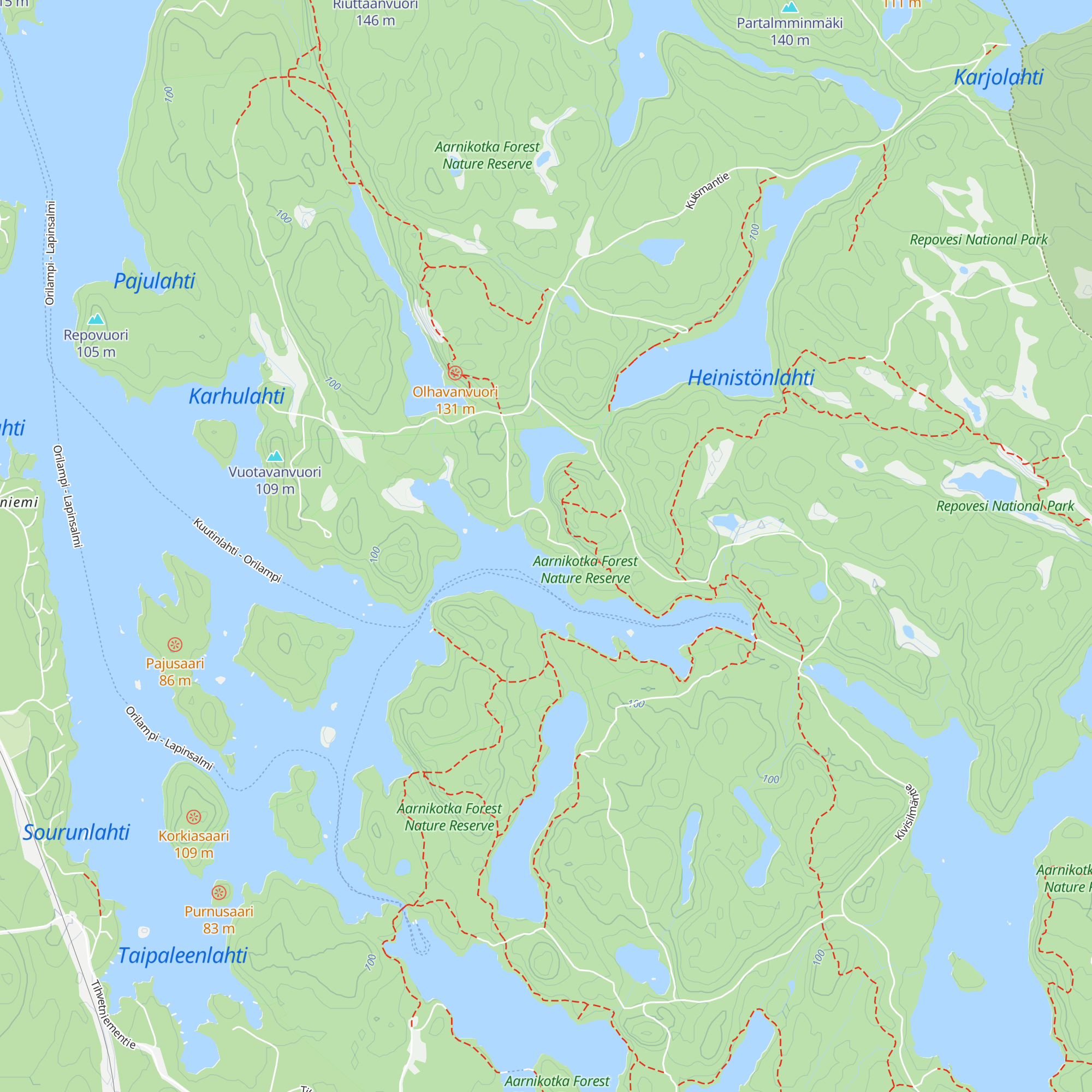 Kuutinkämppä map