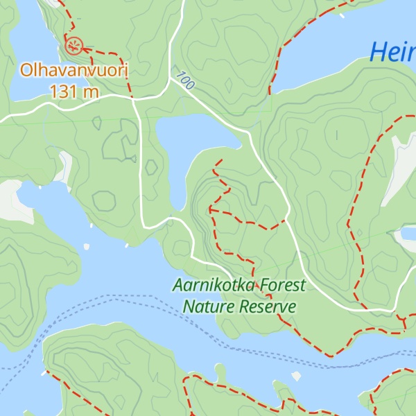 Map of Mustalamminvuori