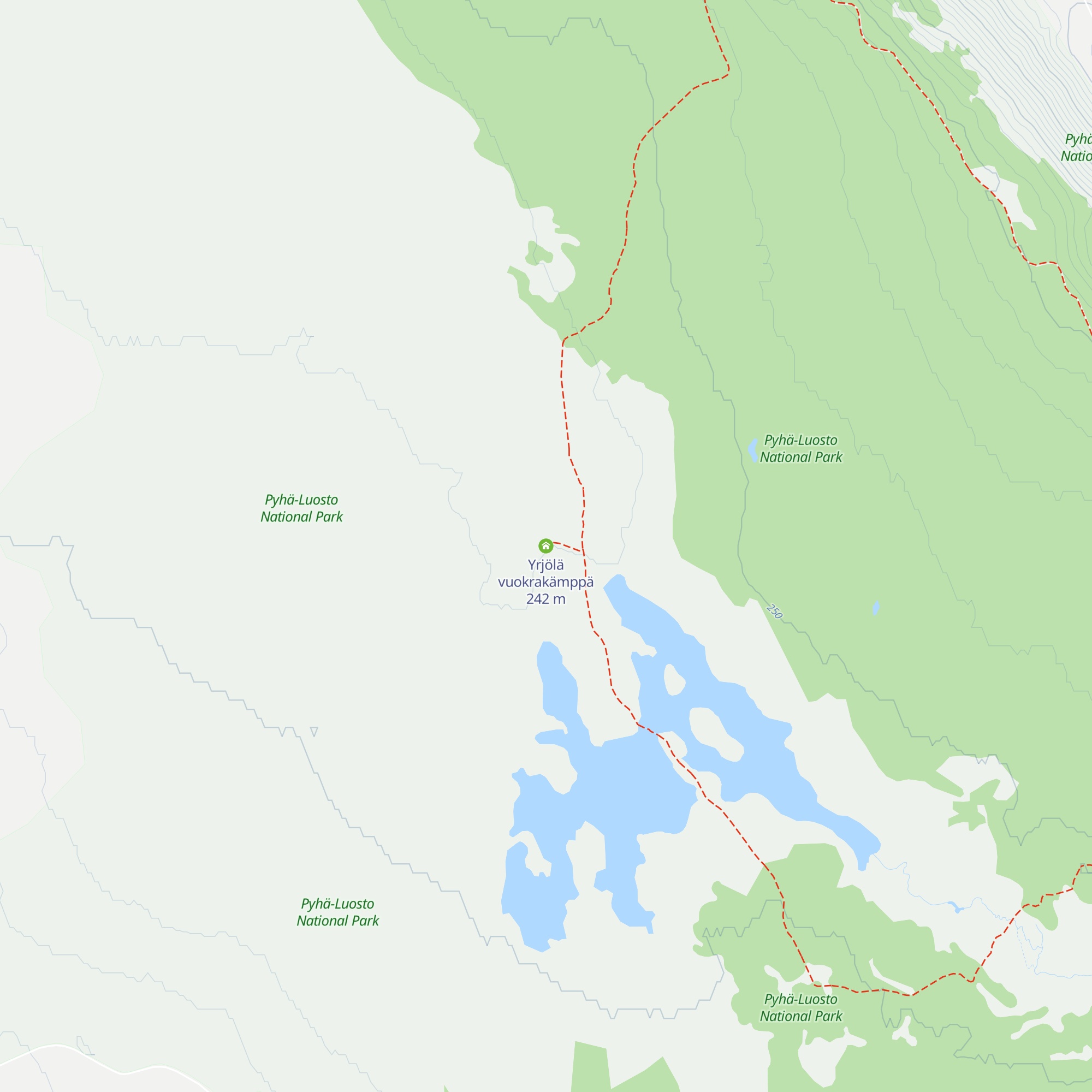 Yrjölä vuokrakämppä map