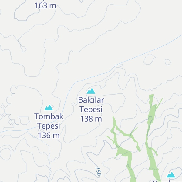 Map of Balcılar Tepesi