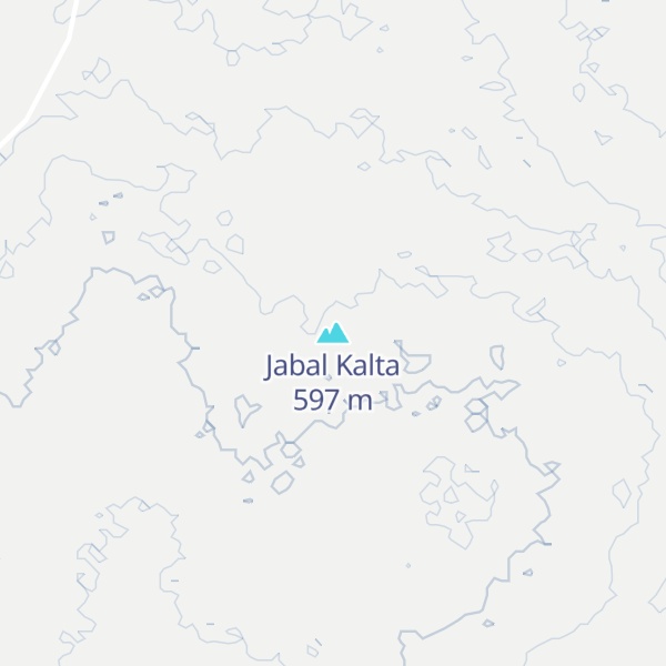 Map of Jabal Kalta
