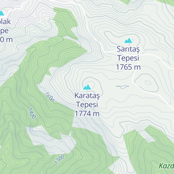 Map of Karataş Tepesi