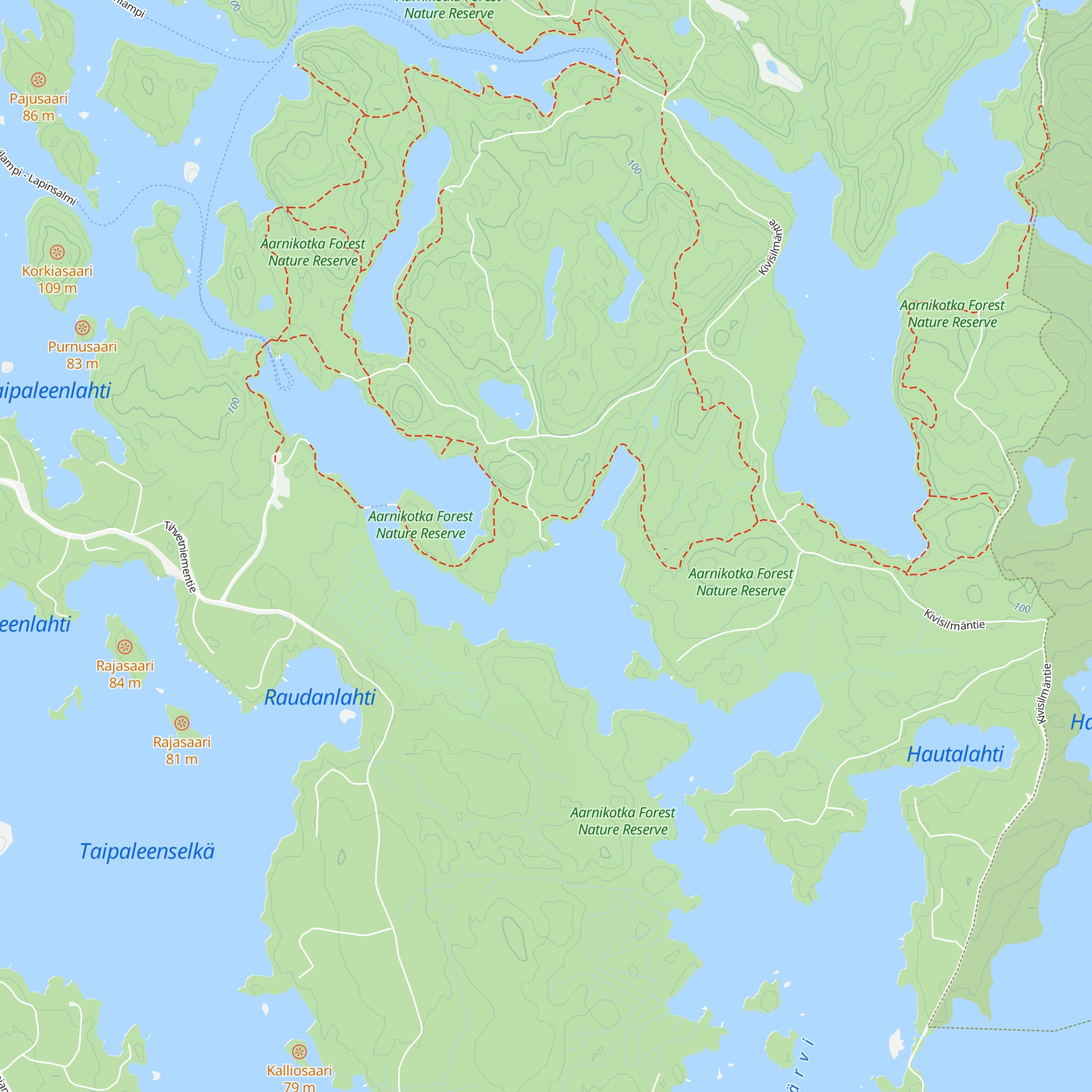 Määkijä Lapp Hut map