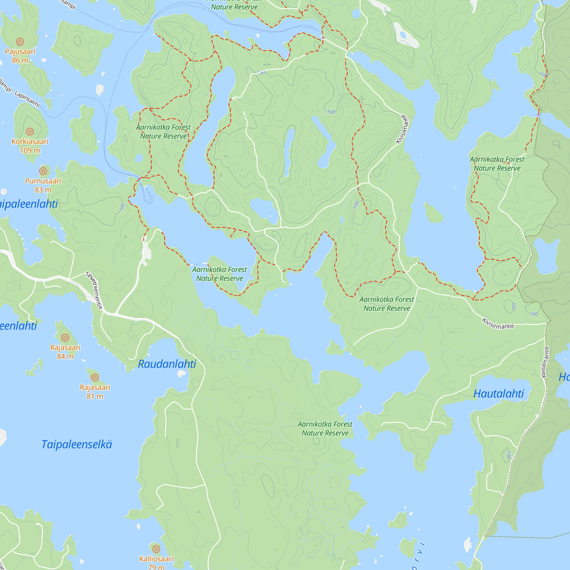 Määkijä Lapp Hut map