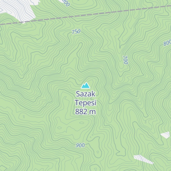 Map of Sazak Tepesi