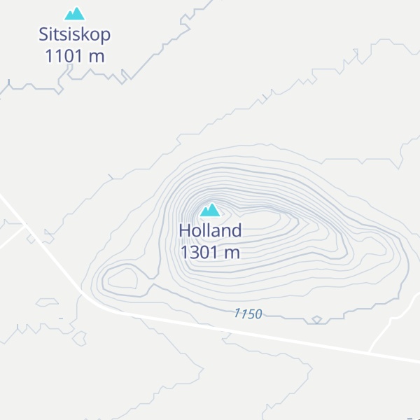 Map of Holland