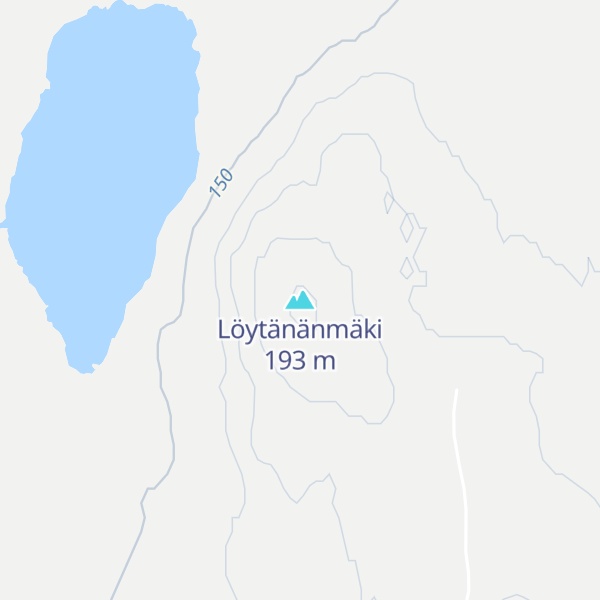 Map of Löytänänmäki