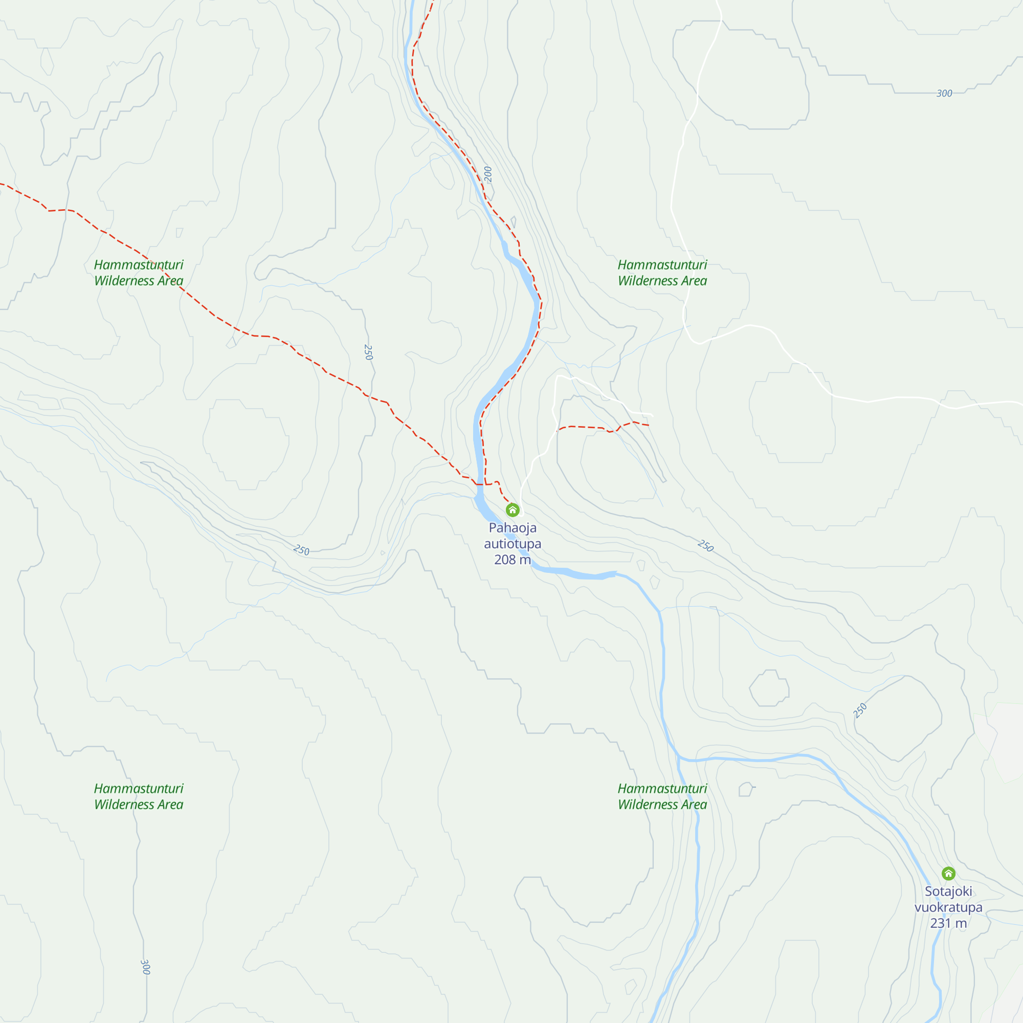 Pahaoja vuokratupa map