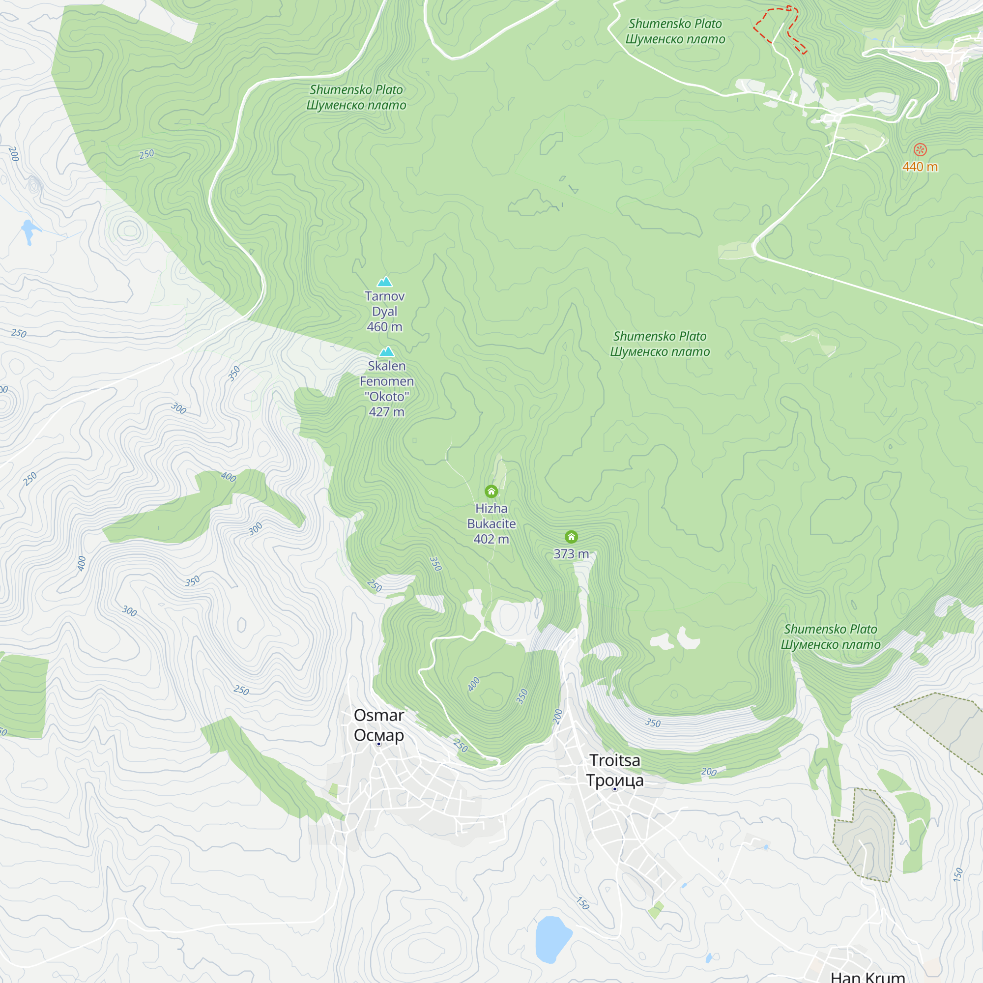 Hizha Bukacite map