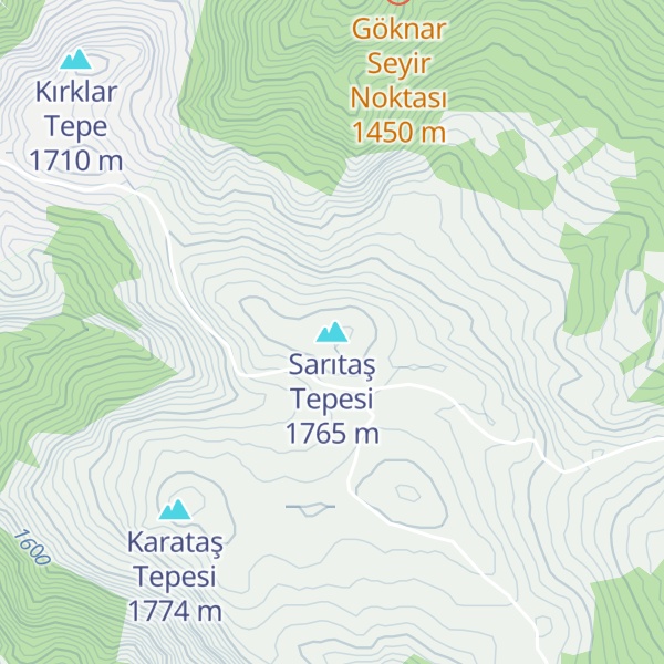 Map of Sarıtaş Tepesi